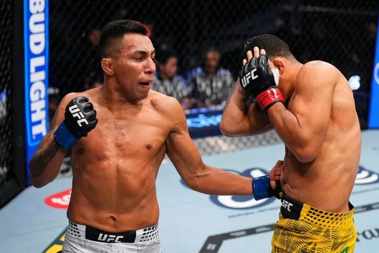 Can Kevin Borjas stay upright -- and upset-minded -- Saturday at UFC Shanghai?