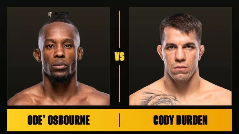 UFC Fight Night expert picks: Ode' Osbourne vs. Cody Durden